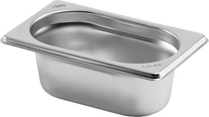 Commercial Kitchen Catering Equipment Stainless Steel Food Pan GN 1/9 65mm